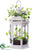 Silk Plants Direct Bird's Nest, Egg Lantern - Mixed - Pack of 2