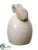 Stoneware Rabbit - Cream - Pack of 4