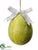 Easter Egg Ornament - Green - Pack of 6