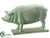 Pig - Green - Pack of 2