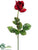 Rose Bud Spray - Red - Pack of 12