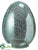 Glass Egg - Aqua - Pack of 1