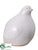 Terra Cotta Bird - Cream Antique - Pack of 6