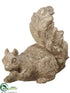 Silk Plants Direct Squirrel - Beige Antique - Pack of 4