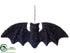 Silk Plants Direct Bat Ornament - Black - Pack of 2