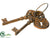 Key Chain - Rust - Pack of 8