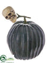 Silk Plants Direct Pumpkin - Black - Pack of 4