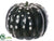 Silk Plants Direct Pumpkin - Black Clear - Pack of 2