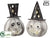 Jack-O-Lantern - Gray - Pack of 2