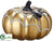 Spider Pumpkin - Gold Black - Pack of 2