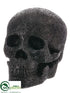 Silk Plants Direct Skull - Black - Pack of 4