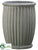 Cement Planter - Gray - Pack of 1