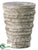 Cement Pot - Sone - Pack of 8