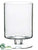 Glass Vase - Clear - Pack of 1