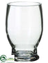 Silk Plants Direct Glass Vase - Clear - Pack of 1