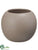 Ceramic Vase - Taupe - Pack of 6