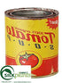 Silk Plants Direct Tin Can - Yellow Red - Pack of 12