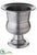 Aluminum Urn - Silver - Pack of 1