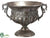 Metal Urn - Gray Antique - Pack of 4