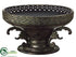 Silk Plants Direct Round Urn - Bronze - Pack of 1