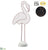 Battery Operated Flamingo With Light - Pink - Pack of 2