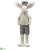 Mr. Bunny - Beige Black - Pack of 4