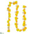 Glittered Candy Garland - Yellow Orange - Pack of 4