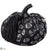 Skull Pumpkin - Black - Pack of 6