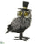 Owl - Black - Pack of 4