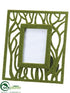 Silk Plants Direct Moss Picture Frame - Green - Pack of 6