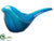 Ceramic Bird - Blue - Pack of 8