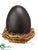 Chalk Egg - Black Brown - Pack of 2