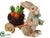 Bunny - Brown Orange - Pack of 4