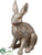 Bunny - Pewter Antique - Pack of 2