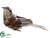 Silk Plants Direct Bird - Brown - Pack of 12