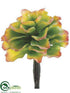 Silk Plants Direct Mini Agave Spray - Green Burgundy - Pack of 24