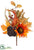 Pumpkin, Lotus Pod, Sunflower Pick - Fall - Pack of 12