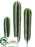 Silk Plants Direct Peruvian Cactus - Green - Pack of 12