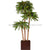 Silk Plants Direct Cycas Lighted Palm Tree - Green - Pack of 1