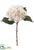 Silk Plants Direct Hydrangea Spray - Beige - Pack of 24