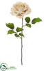 Silk Plants Direct Rose Spray - Beige - Pack of 12