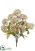 Silk Plants Direct Queen Anne's Lace Bush - Beige - Pack of 12