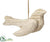 Bird Ornament - Natural Beige - Pack of 6