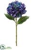 Silk Plants Direct Hydrangea Spray - Helio - Pack of 12