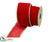 Velvet Ribbon - Red - Pack of 6