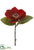 Velvet Magnolia Pick - Red - Pack of 24