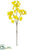 Gingko Spray - Yellow - Pack of 12