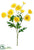 Daisy Spray - Yellow - Pack of 12