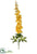 Silk Plants Direct Delphinium Spray - Yellow - Pack of 12