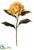 Hydrangea Spray - Yellow - Pack of 6